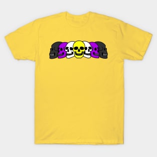 Pride Skulls Non-binary T-Shirt